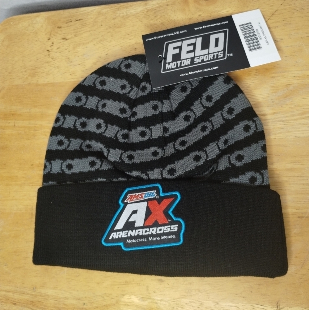 AMSOIL Ax ArenaCross Size M Motorcross Beanie Cap NWT